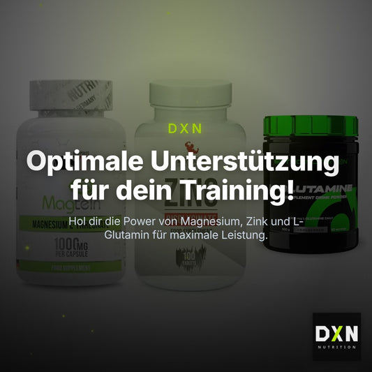 Ausdauer-Set: MST Magnesium + #GYMJUICE ZINC + Scitec L-Glutami – Clean Showcase Plus