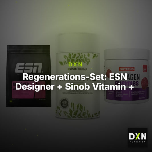 Regenerations-Set: ESN Designer + Sinob Vitamin + Nutrend Collage – Clean Showcase Plus