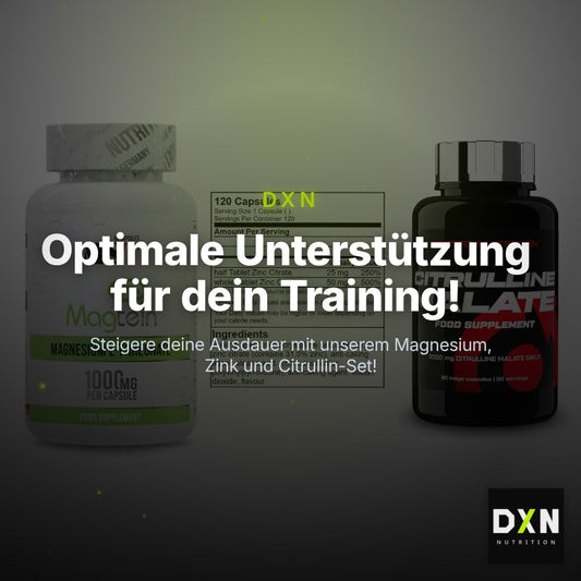 Ausdauer-Set: MST Magnesium + GN Zinc Citrate + Scitec Citrullin – Clean Showcase Plus