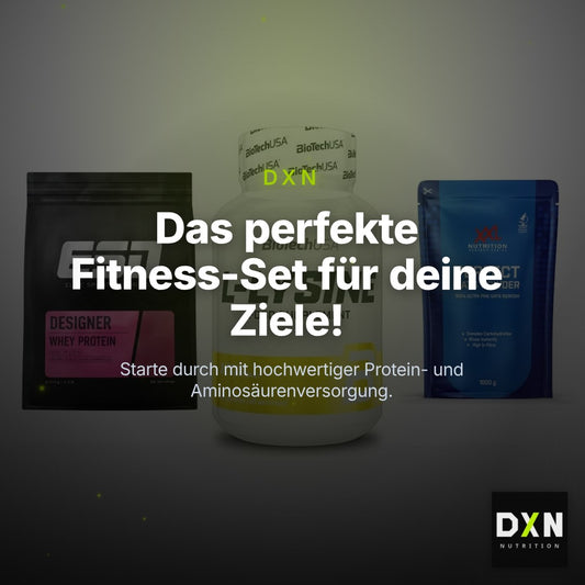 Definitionsphase-Set: ESN Designer + BioTech L-Lysi + XXL Nutrition – Clean Showcase Plus