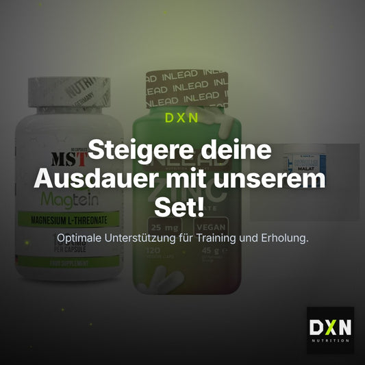Ausdauer-Set: MST Magnesium + INLEAD Zink + NNT Citrullin – Clean Showcase Plus