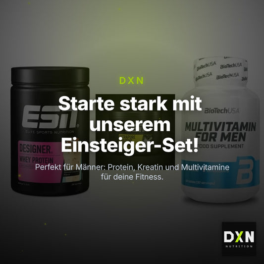 Einsteiger-Set: ESN Designer + ESN Ultrapure + BioTech Multivit – Clean Showcase Plus