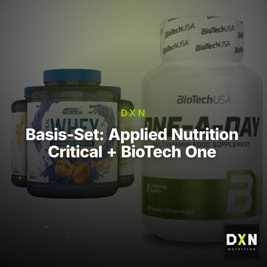 Basis-Set: Applied Nutrition Critical + BioTech One A Day 100 Tabl. – Clean Showcase Plus