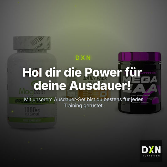 Ausdauer-Set: MST Magnesium + BioTech Daily + Scitec Mega EAA – Clean Showcase Plus