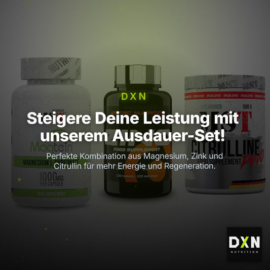 Ausdauer-Set: MST Magnesium + Scitec Zinc + MST Citrulline – Clean Showcase Plus