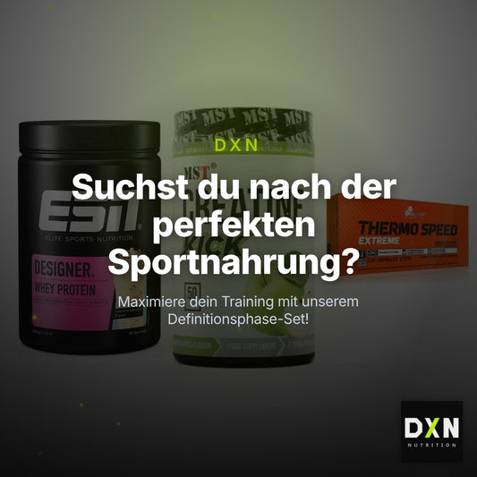 Definitionsphase-Set: ESN Designer + MST Creatine + Olimp Thermo – Clean Showcase Plus