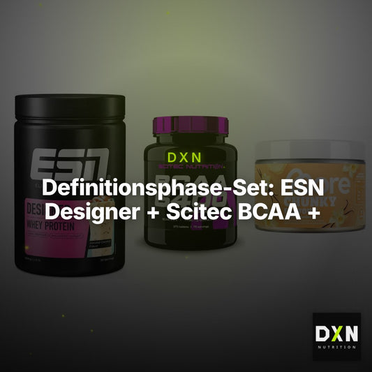 Definitionsphase-Set: ESN Designer + Scitec BCAA + More Nutrition – Clean Showcase Plus
