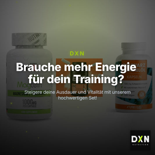 Ausdauer-Set: MST Magnesium + ESN Zinc + ProFuel Schwarzk – Clean Showcase Plus