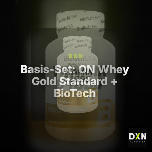 Basis-Set: ON Whey Gold Standard + BioTech Vitamin C 1000 30 Tabl. – Clean Showcase Plus