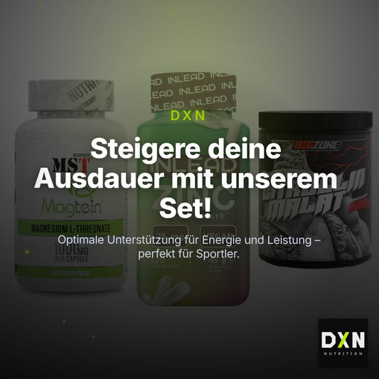 Ausdauer-Set: MST Magnesium + INLEAD Zink + Big Zone Citrull – Clean Showcase Plus
