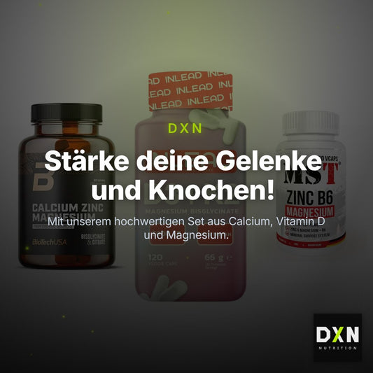 Calcium, Vitamin D & Magnesium: BioTech Calcium Zinc + 2 weitere – Clean Showcase Plus