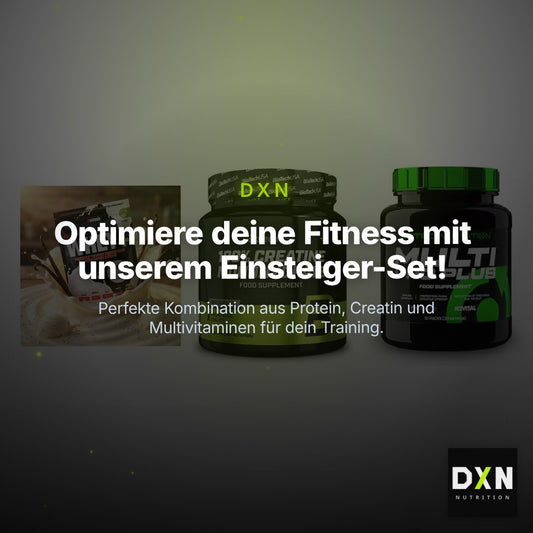 Einsteiger-Set: Sinob Honest + BioTech Creatine + Scitec Multi Pro – Clean Showcase Plus
