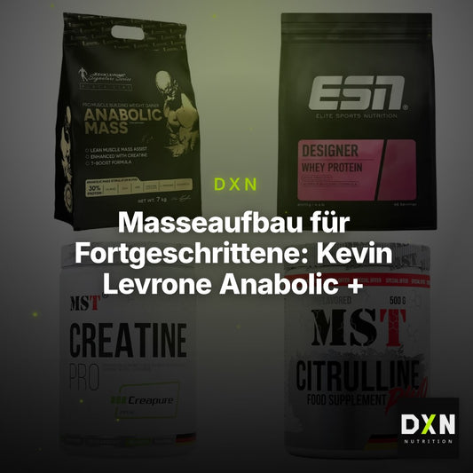 Masseaufbau für Fortgeschrittene: Kevin Levrone Anabolic + 3 weitere – Clean Showcase Plus