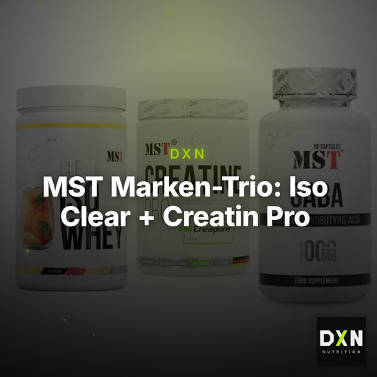MST Marken-Trio: Iso Clear + Creatin Pro CREAPURE + GABA 1000mg – Clean Showcase Plus