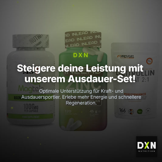 Ausdauer-Set: MST Magnesium + INLEAD Zink + ProFuel L-Citrul – Clean Showcase Plus