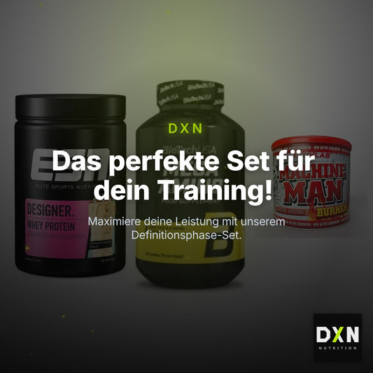 Definitionsphase-Set: ESN Designer + BioTech Mega + Activlab – Clean Showcase Plus