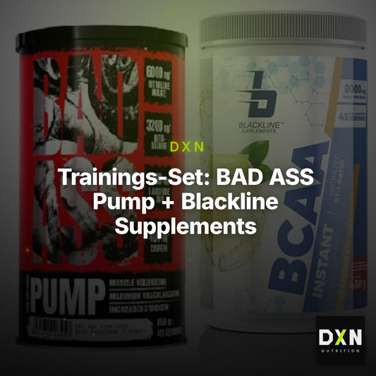 Trainings-Set: BAD ASS Pump + Blackline Supplements BCAA Instant – Clean Showcase Plus