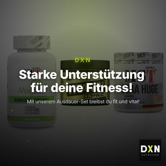 Ausdauer-Set: MST Magnesium + Peak Vitamin + MST BCAA Huge – Clean Showcase Plus