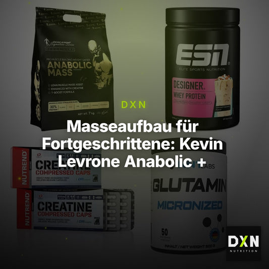 Masseaufbau für Fortgeschrittene: Kevin Levrone Anabolic + 3 weitere – Clean Showcase Plus