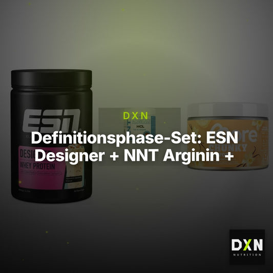 Definitionsphase-Set: ESN Designer + NNT Arginin + More Nutrition – Clean Showcase Plus