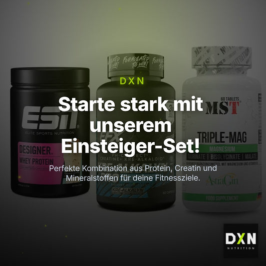 Einsteiger-Set: ESN Designer + EFX Kre-Alkalyn + MST Tripple Mag – Clean Showcase Plus