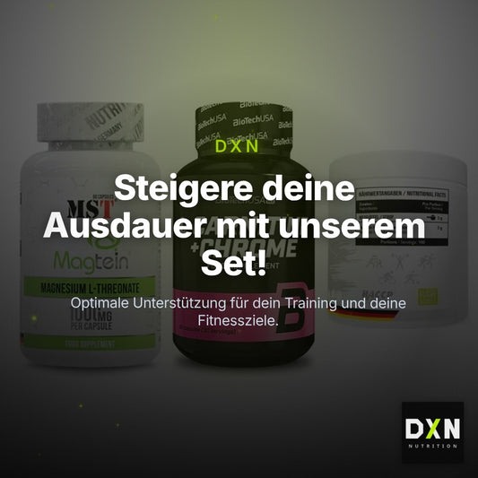 Ausdauer-Set: MST Magnesium + BioTech L-Carnit + MST Arginine HCL – Clean Showcase Plus