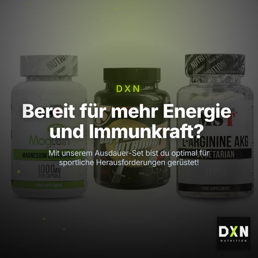 Ausdauer-Set: MST Magnesium + Big Zone Buffere + MST Arginin AAKG – Clean Showcase Plus