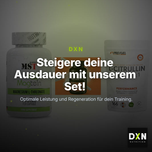 Ausdauer-Set: MST Magnesium + ESN Zinc + ProFuel L-Citrul – Clean Showcase Plus