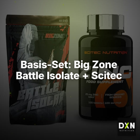 Basis-Set: Big Zone Battle Isolate + Scitec Zinc – Clean Showcase Plus