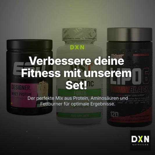 Definitionsphase-Set: ESN Designer + MST ArgiZinc + Nutrex Lipo 6 – Clean Showcase Plus