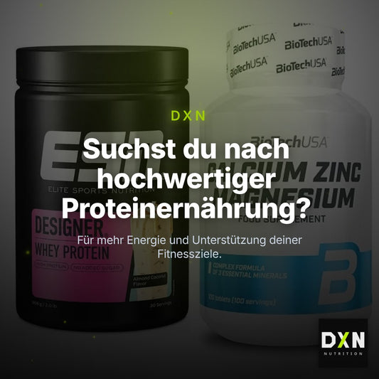 Basis-Set: ESN Designer Whey + BioTech Calcium Zinc Magnesium 100 – Clean Showcase Plus