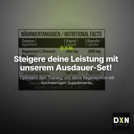 Ausdauer-Set: MST Magnesium + #GYMJUICE ZINC + ESN Ultrapure – Clean Showcase Plus