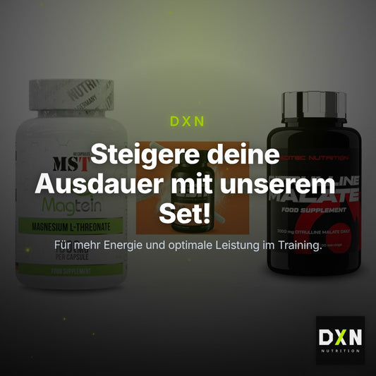 Ausdauer-Set: MST Magnesium + ESN Zinc + Scitec Citrullin – Clean Showcase Plus