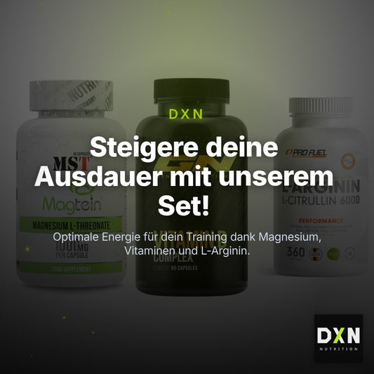 Ausdauer-Set: MST Magnesium + GN Vitamin + ProFuel L-Argini – Clean Showcase Plus