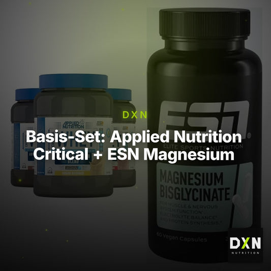Basis-Set: Applied Nutrition Critical + ESN Magnesium Bisglycinate – Clean Showcase Plus