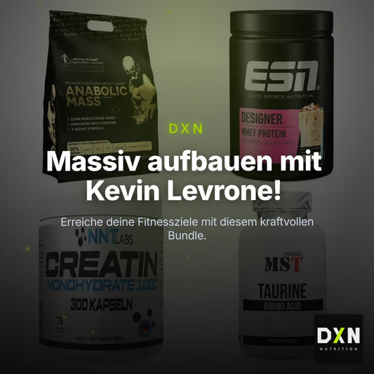 Masseaufbau für Fortgeschrittene: Kevin Levrone Anabolic + 3 weitere – Clean Showcase Plus