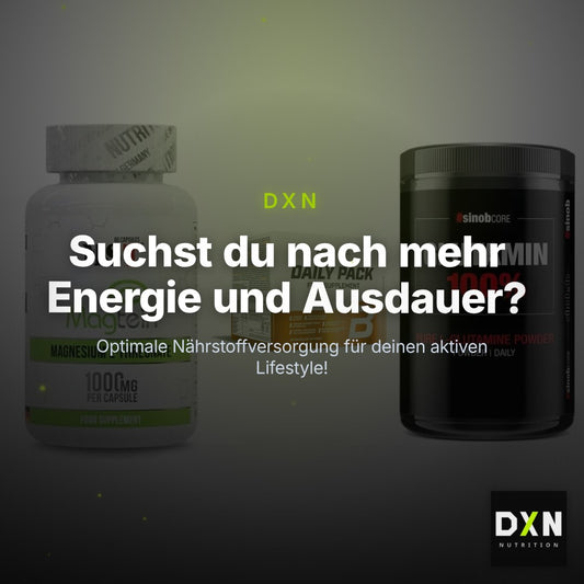 Ausdauer-Set: MST Magnesium + BioTech Daily + Sinob Core – Clean Showcase Plus