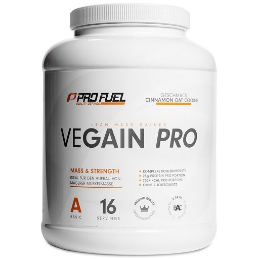 ProFuel Marken-Großset: Bio SPIRULINA + BIOTIN Komplex + 3 weitere – ProFuel VEGAIN Pro 2200g (Cinnamon Oat Cookie)