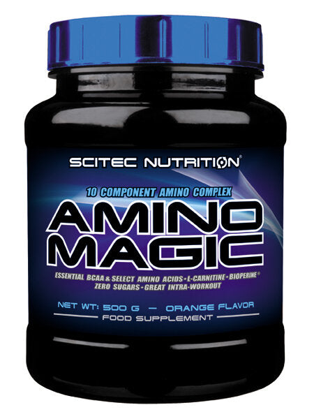 Ausdauer-Set: MST Magnesium + Olimp Vita-Min + Scitec Amino – Scitec Amino Magic 500g (Orange)