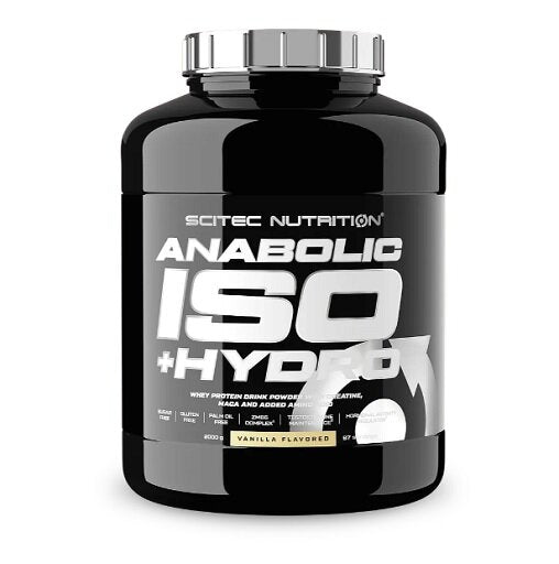 Scitec Nutrition Marken-Großset: Mega Arginine + 4 weitere – Scitec Anabolic Iso+ Hydro 2000g (Vanille)