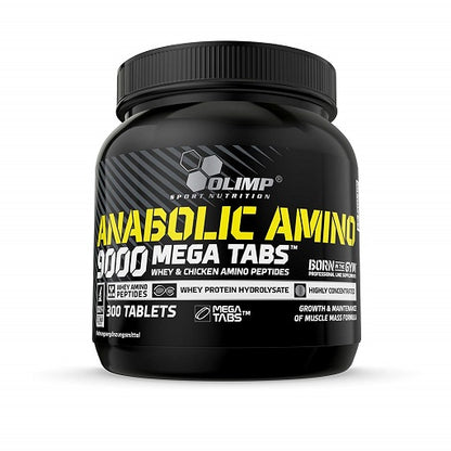 Ausdauer-Set: MST Magnesium + Universal Animal + Olimp Anabolic – Olimp Anabolic Amino 9000 Mega Caps - 300 Tabletten