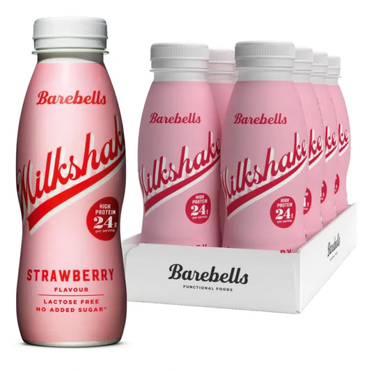 Barebells Protein Milkshake (8x330ml) Strawberry