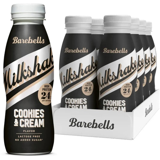 Barebells Protein Milkshake (8x330ml) Cookies & Cream