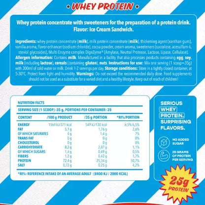 Nanosupps Whey Protein 1000g