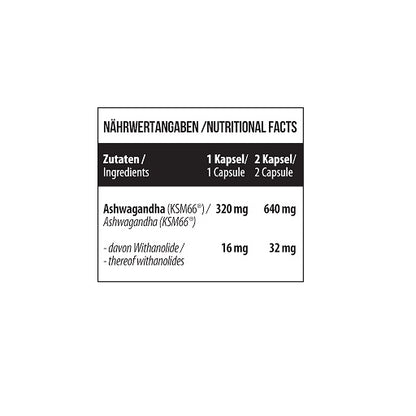 MST - Ashwagandha KSM-66® - 60 Caps