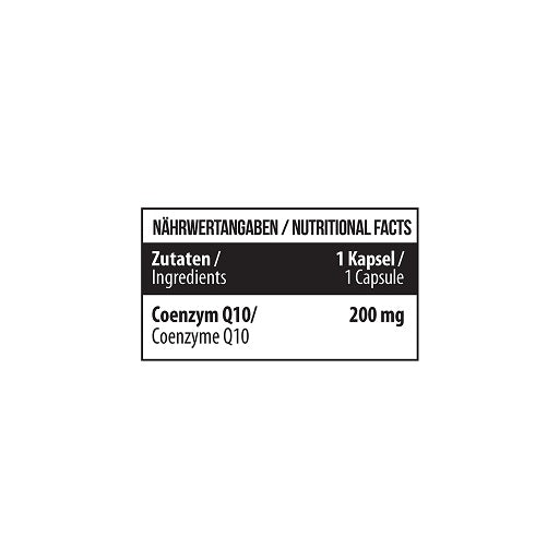 MST - Coenzyme Q10 - 200 mg 60 Kapseln
