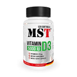 MST Vitamin D3 5000IU 120 Softgels