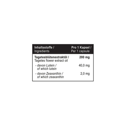 MST - Lutein+Zeaxanthin 40mg - 60 Caps