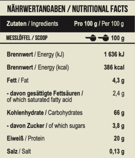 MST - Best Mass Gainer 1000g