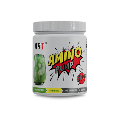 Cardio-Duo: MST L-Carnitine 1000 (90 + MST Amino Pump (flavoured) – MST - Amino Pump (flavoured) 500g (Green Apple)